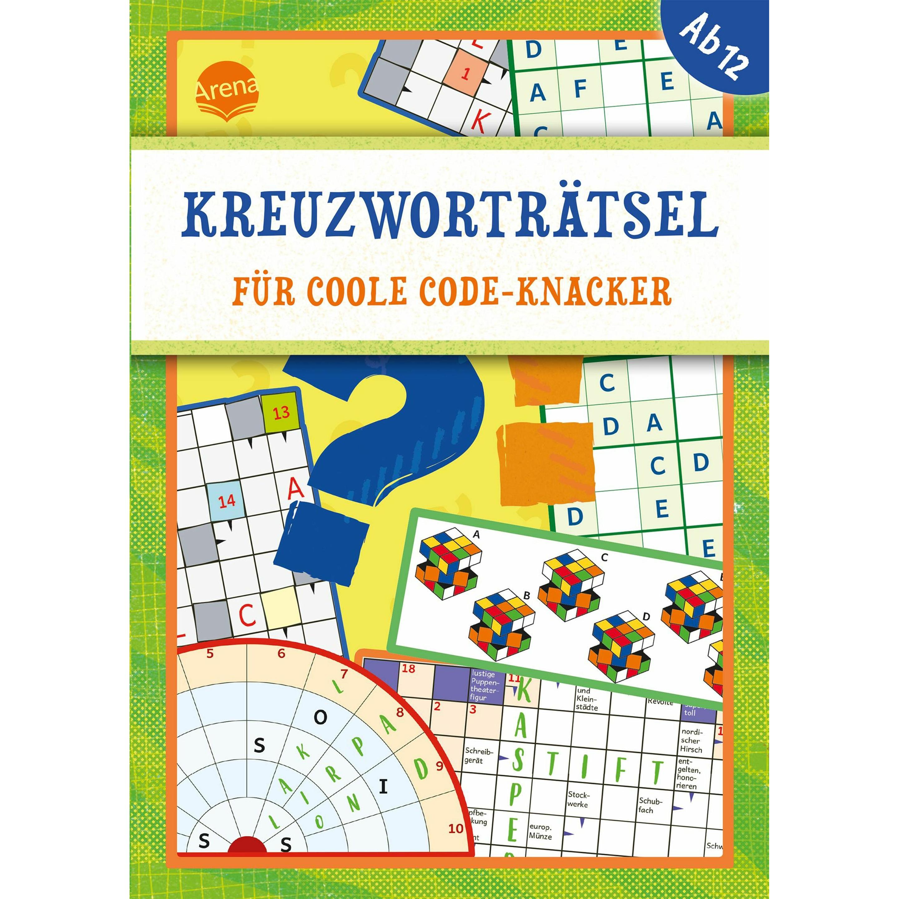 Kreuzworträtsel für coole Code-Knacker, Kinderbücher von Deike