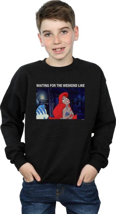 Image du produit Disney - Sweat THE LITTLE MERMAID WAITING FOR THE WEEKEND - Garçon (152, 158)