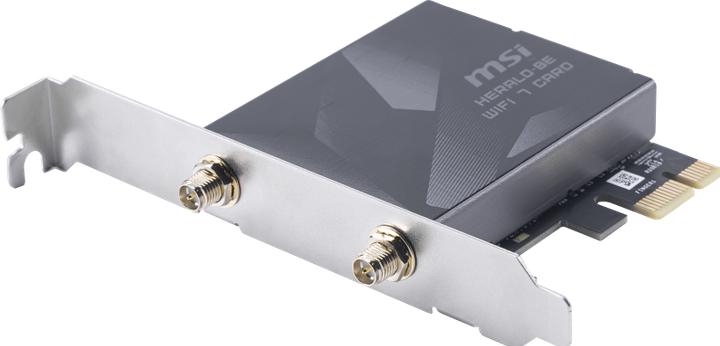 Produktbild MSI HERALD BE9400 WiFi 7 PCIe Card (PCIe)