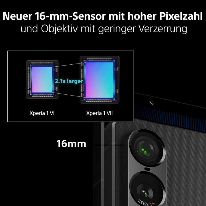 Image du produit Sony Xperia 1 VII (256 Go, Vert mousse, 6.50", Double SIM, 5G)