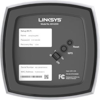 Image du produit Linksys Velop WiFi 6 AX5300 Système WLAN tri-bande maillé, pack de 2 (MX10600)