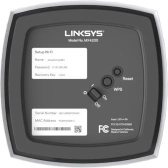 Produktbild Linksys Velop WiFi 6 AX5300 Mesh-WLAN Tri-Band-System 2er-Pack (MX10600)