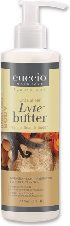 Image du produit Cuccio Naturale Hydrating Lyte Butter Lotion Vanilla Bean & Sugar (Crème pour le corps, 237 ml)