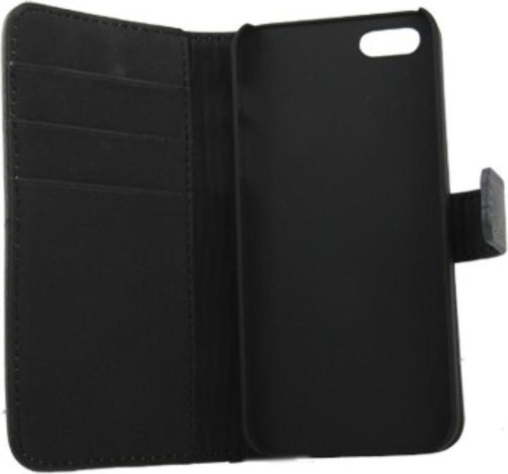 Produktbild König Design Handyhülle Echtleder Quer für Handy Apple iPhone 5 / 5S (Apple iPhone 5, Apple iPhone 5s)