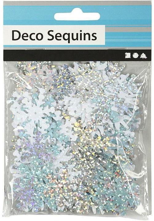 Actual product image Creativ Company Streudeko snowflakes
