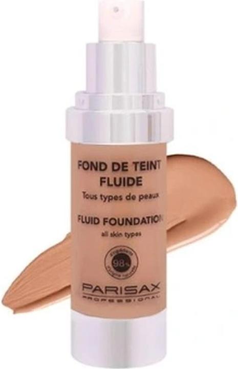 Parisax Fluid Foundation Beige Rose 30ml (beige rose)