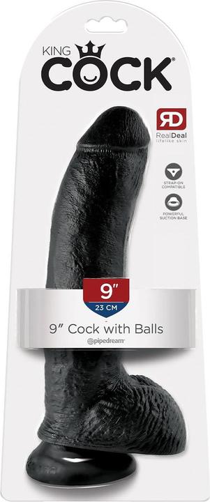 Produktbild Doc Johnson 9 Inch Cock - With Balls