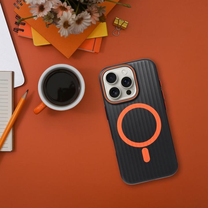 Actual product image OEM Back panel cover Case SIMPLY compatible with MagSafe for IPHONE 13 Pro Max titanium black (iPhone 13 Pro Max)