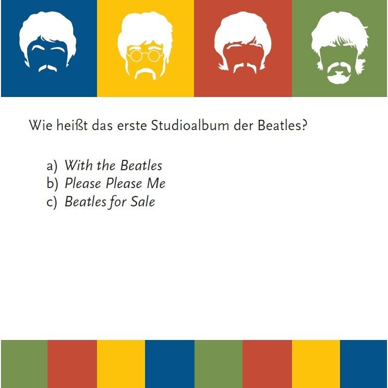 Thumbnail - Ars Vivendi Das Beatles-Quiz (Neuauflage) (Susanne Helmer, Stefan Gnad, Deutsch), Sonstige Literatur