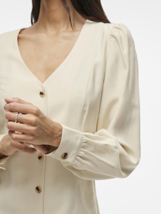 Actual product image Vila V-Ausschnitt Oberteil mit langen Ärmeln (42)