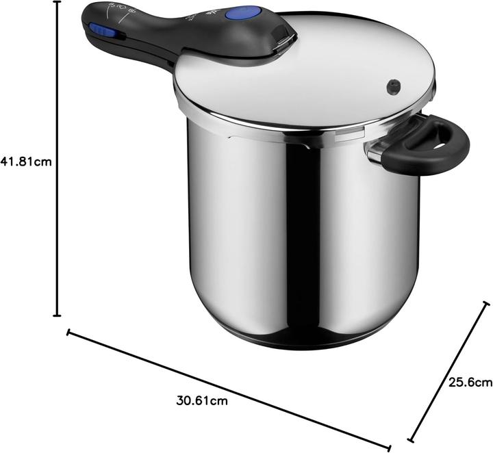 Immagine prodotto WMF Schnellkochtopf (22 cm, Cucina a vapore, Acciaio inossidabile)