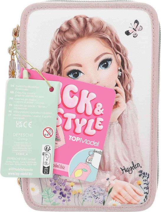 Produktbild Magni DEPESCHE TOPModel Federtasche 3fach SUMMER FEELING gefüllt