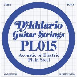 Produktbild D'Addario Pl015 (1x, Gitarre, 0.02")
