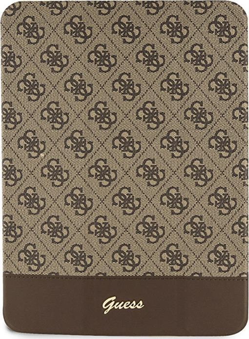 Guess 4G Stripe Allover für Apple iPad 10.9 (2022) - brown (IPad 10.9")