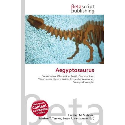 Aegyptosaurus, Fachbücher