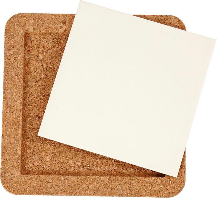 Produktbild Magni UntersetzermitKorkrahmen (2x, Pfannenuntersetzer)