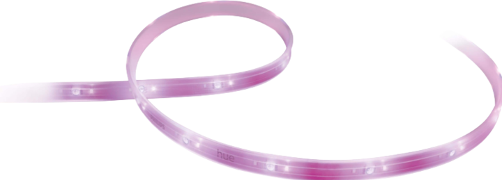 Actual product image Philips Hue Lightstrips BT Extension (RGBW, 100 cm, Indoor)