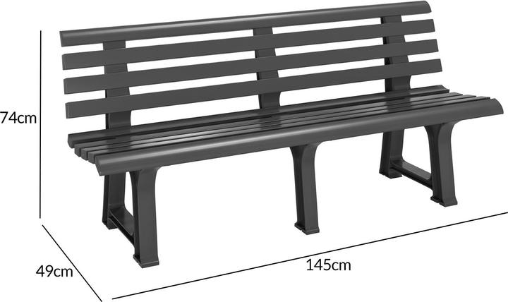 Actual product image Casaria Garden bench