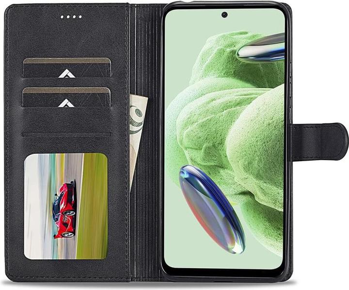 Actual product image LC.Imeeke Xiaomi Poco X5 - Leather Case Cover black (Xiaomi Poco X5)