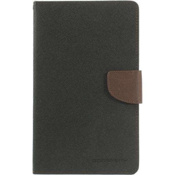 Goospery Fancy Diary Series (Galaxy Tab 3 7.0 Lite (2013)), Tablet Hülle, Schwarz, Braun