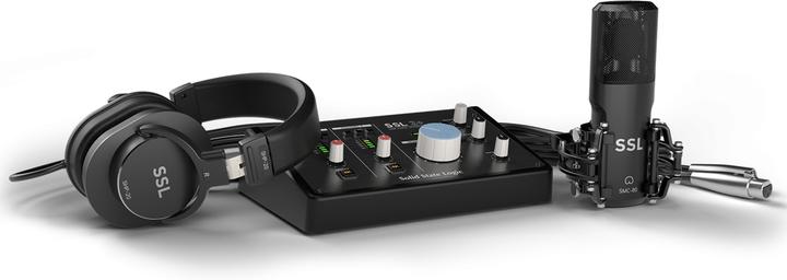 Image du produit Solid State Logic SSL 2+ Pack d'enregistrement (USB)