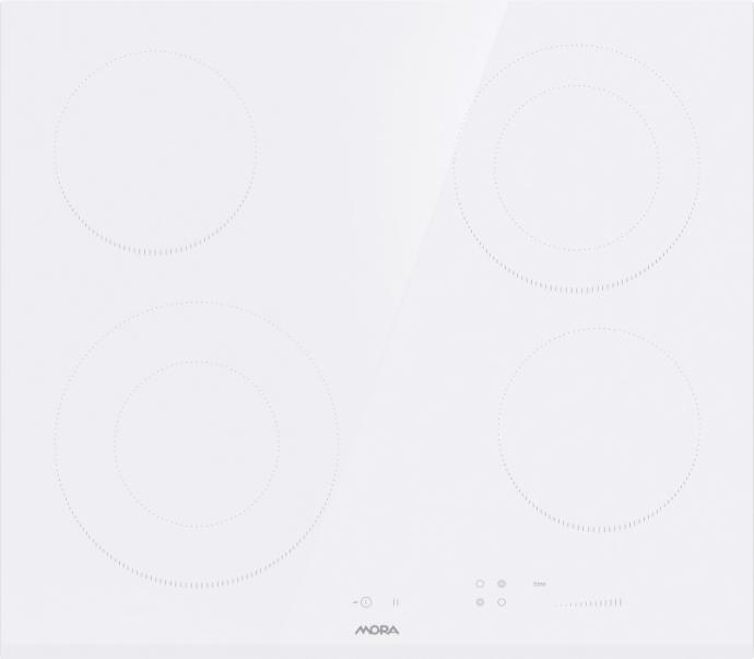 Produktbild Mora & Memo VDSS654FFW (60 cm, Glaskeramik Kochfeld)