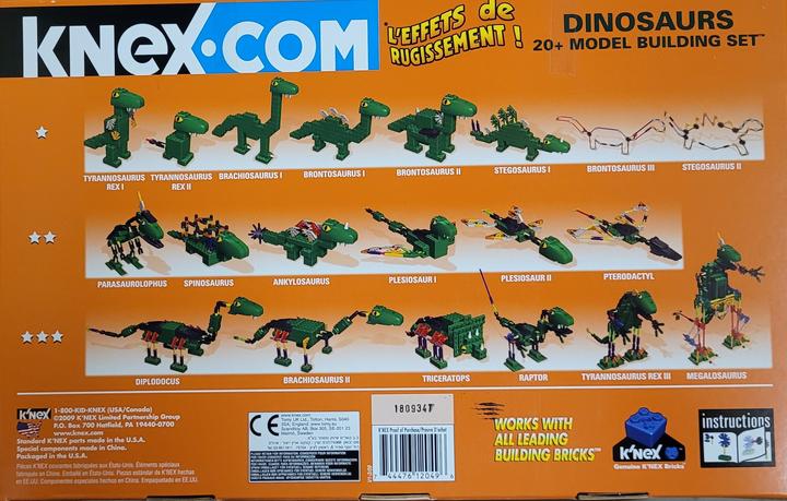 Image du produit KNEX Dinosaurus