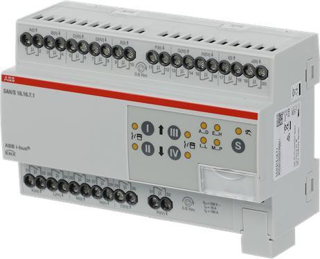 Produktbild ABB SAH/S16.16.7.1 Schalt-/Jalousieaktor, 16fach, 16 A, REG (Rolladenaktor)