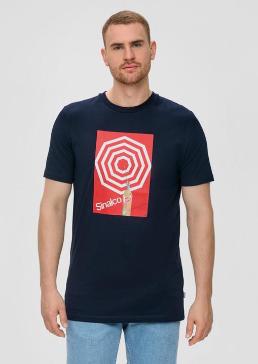 Actual product image S.Oliver T-Shirt T-Shirt aus Baumwoll-Jersey mit Sinalco®-Print (XXL)