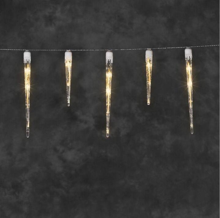 Actual product image Konstsmide LED Light Curtain Icicle (7.75 m)