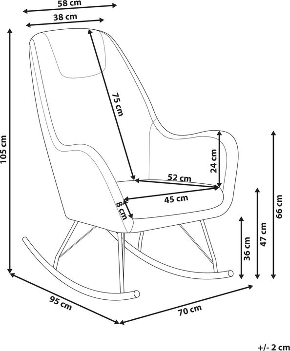 Produktbild Beliani Gulsele