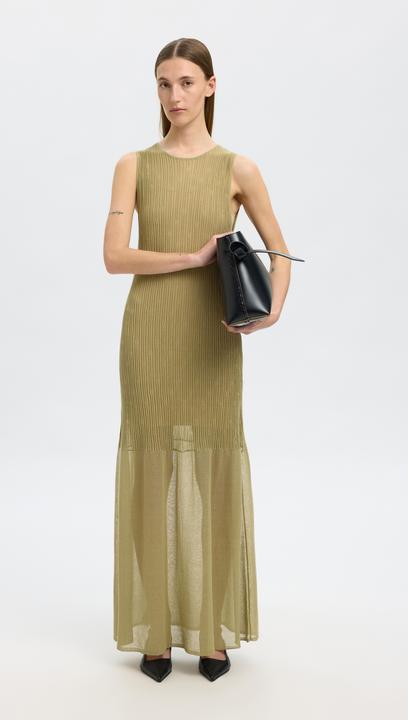 Image du produit Selected Baumwollmix Maxikleid (L)