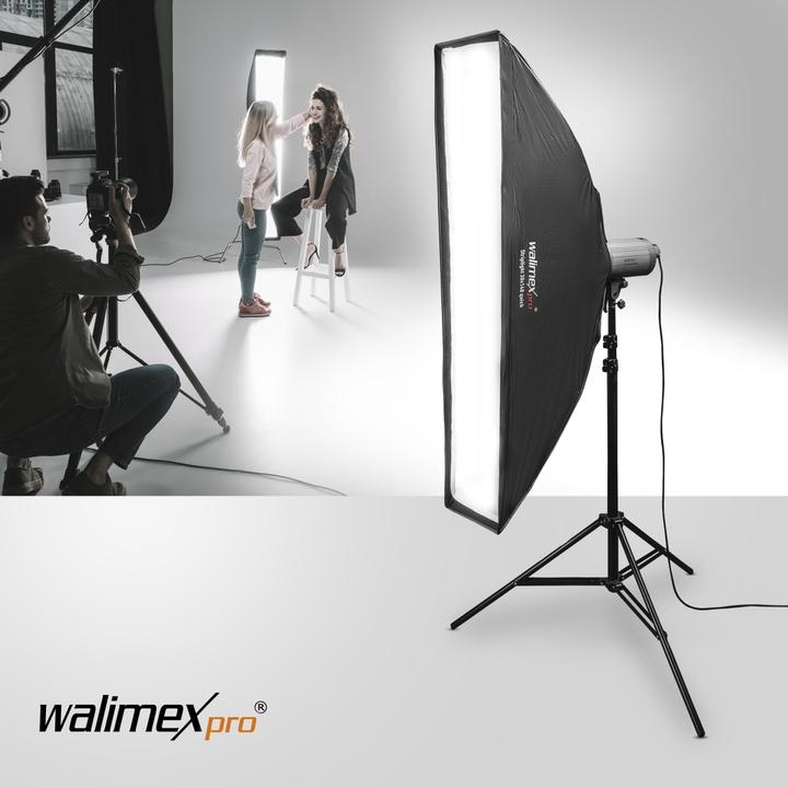 Produktbild Walimex pro pro Studio Line Striplight QA 40x120cm mit Softboxadapter (Softbox, 40 cm)
