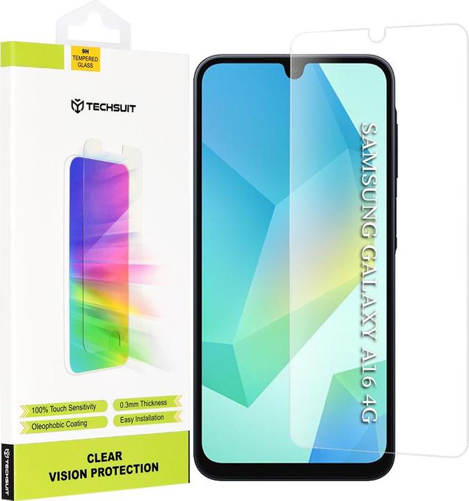 Techsuit Clear Vision Glass (1 Stück, Samsung Galaxy A16, Samsung Galaxy A16 5G)