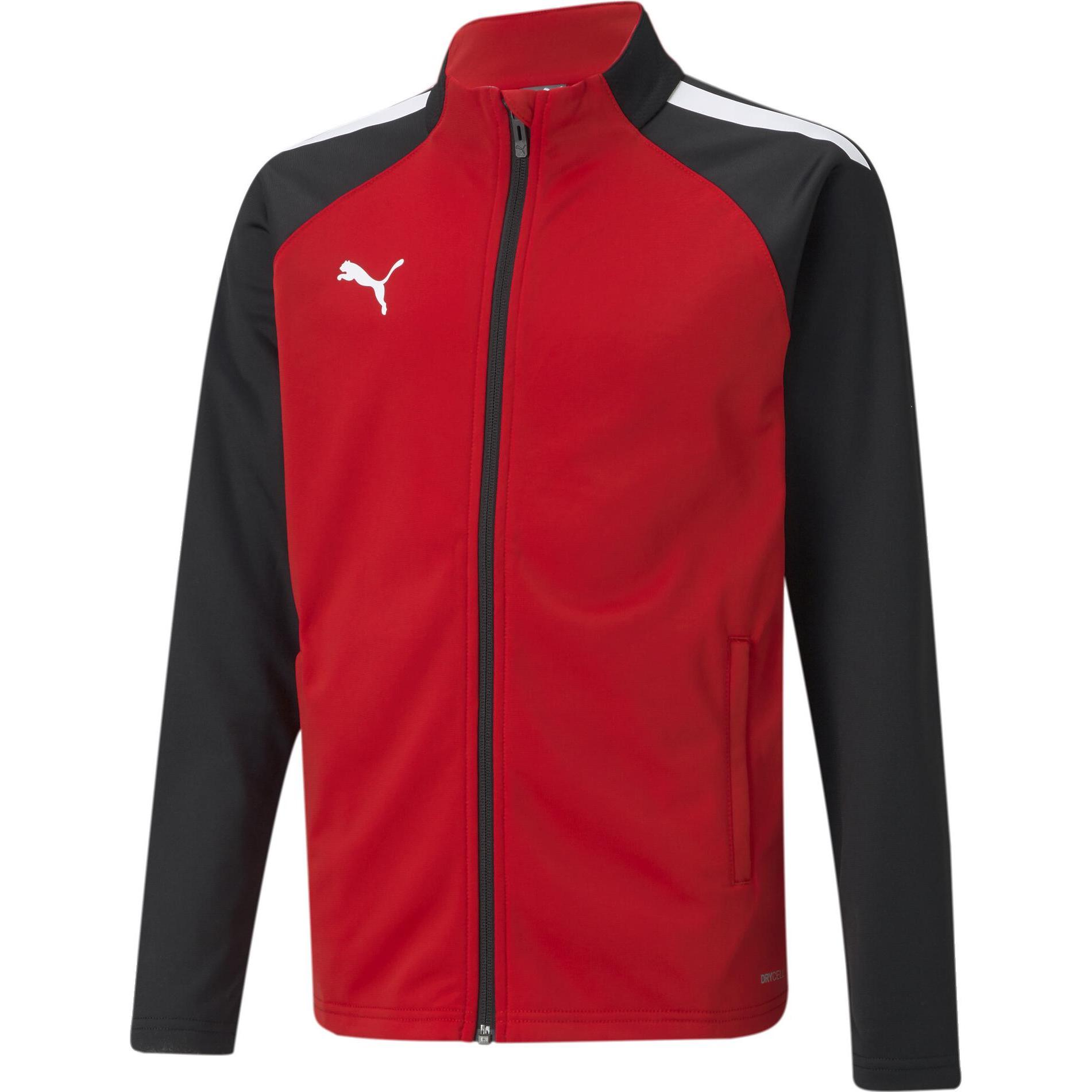 Puma, Unisex, Jacke, TeamLIGA Trainingsjacke Kinder (152), Rot, 152