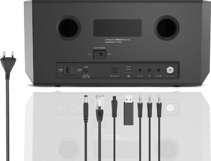Produktbild Hama DIR3510SCBTX (Internetradio, DAB, FM, DAB+, Bluetooth, WLAN)