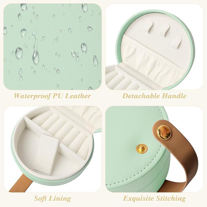 Produktbild Only-Bags.Store Reiseschmuckkästchen, kleines Reiseschmuckkästchen