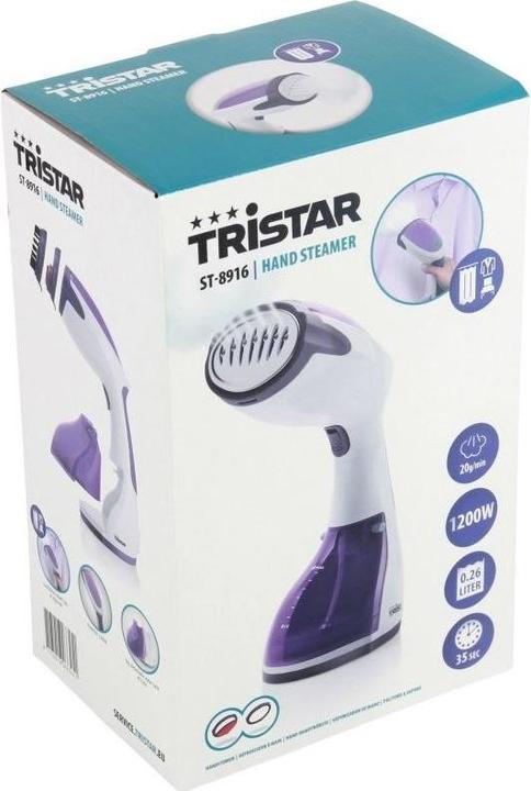 Actual product image Tristar ST-8916 Portable steam brush for textiles (1200 W, 20 g/min)
