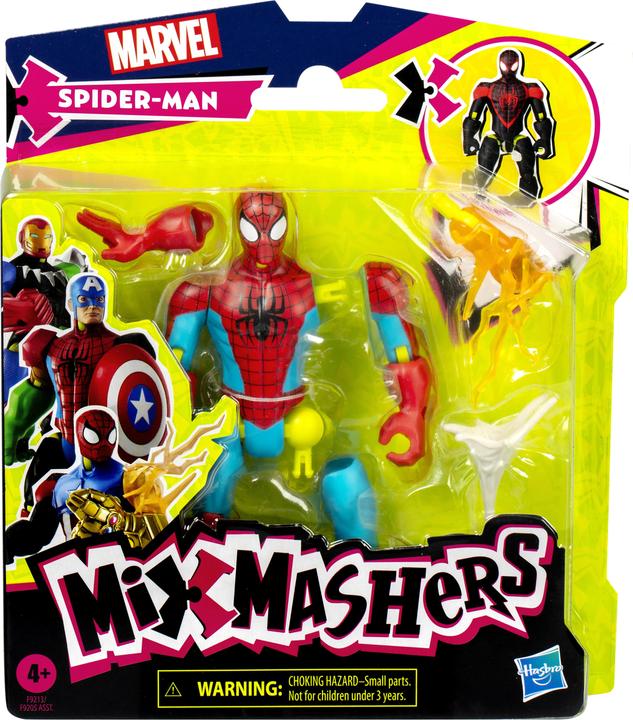 Actual product image Hasbro Mixmashers Spiderman Basic