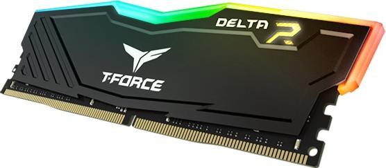 Image du produit Team Group Atmintis T-Force Delta RGB, DDR4, 16 Go, 3200MHz, CL16 (TF3D416G3200HC16FDC01) (2 x 8GB, 3200 MHz, RAM DDR4, DIMM)