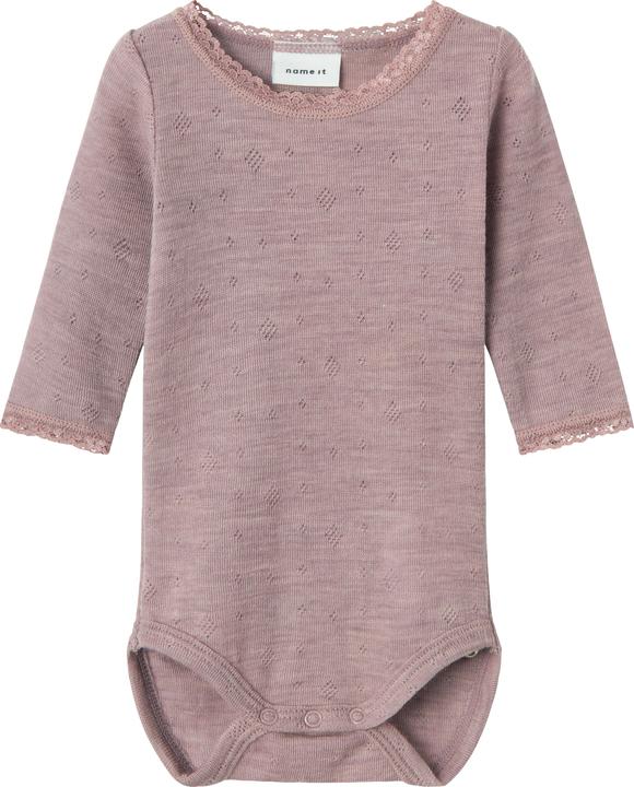 Produktbild Name it Merinowoll Strampler (62)