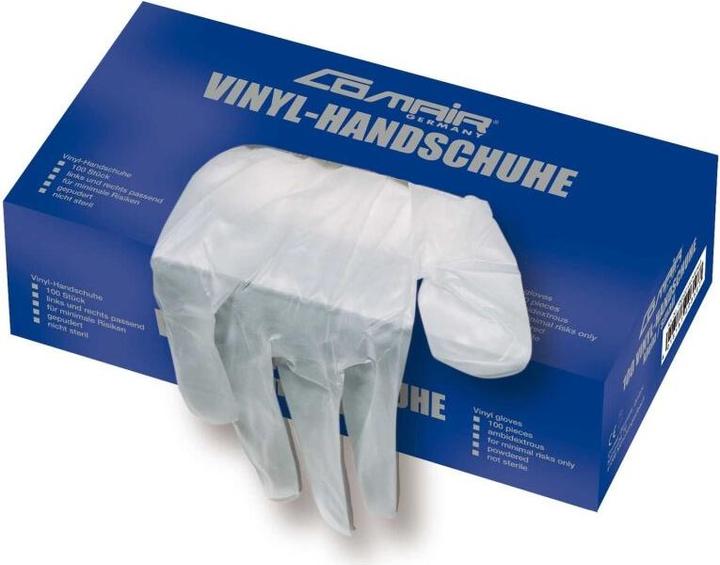 Produktbild Comair Vinylhandschuhe ungepudert mittel 100er Box