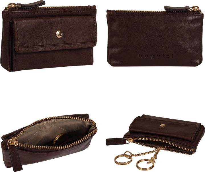 Produktbild Bugatti Schlüsseltasche echt Leder Herren, Damen NEAPLES