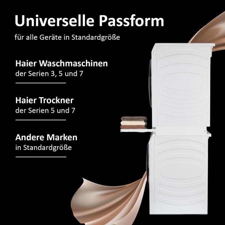 Actual product image Haier Verbindungsset ausziehbar Standard