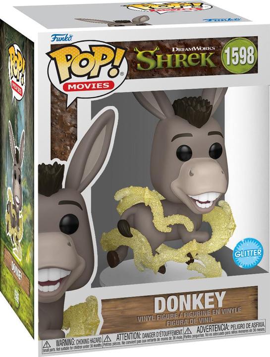 Actual product image Funko POP! Shrek: Donkey - collectible figure