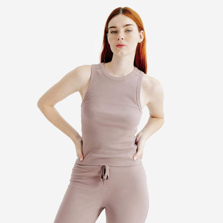 Actual product image Decathlon Tanktop Damen - Elementals braun (XS)