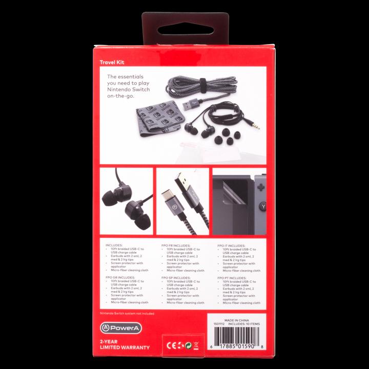 Image du produit PowerA Kit de voyage Nintendo Switch (Switch)