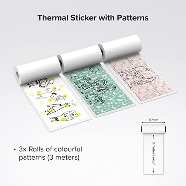Actual product image myFirst Thermal Sticker with Patterns