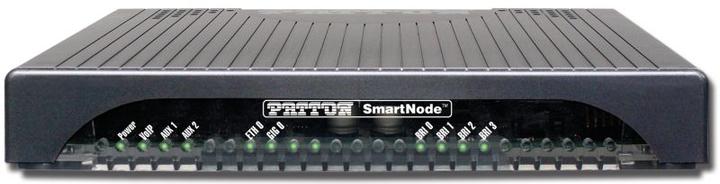 Produktbild Patton SmartNode 4131, 2* Eth, 8 BRI TE/NT, 16 Voice