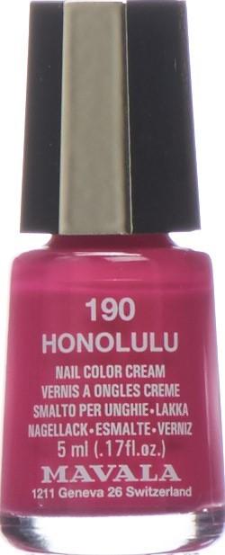 Produktbild Mavala Mini Color's Nagellack (Honolulu, Gel-Effekt Nagellack)